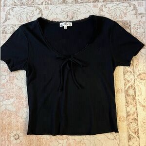 Black Ribbon Tee